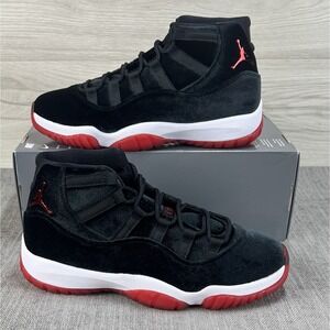 Nike Air Jordan 11 Retro Bred Velvet New NEW DB5457-061 Women's 10 / Mens 8.5